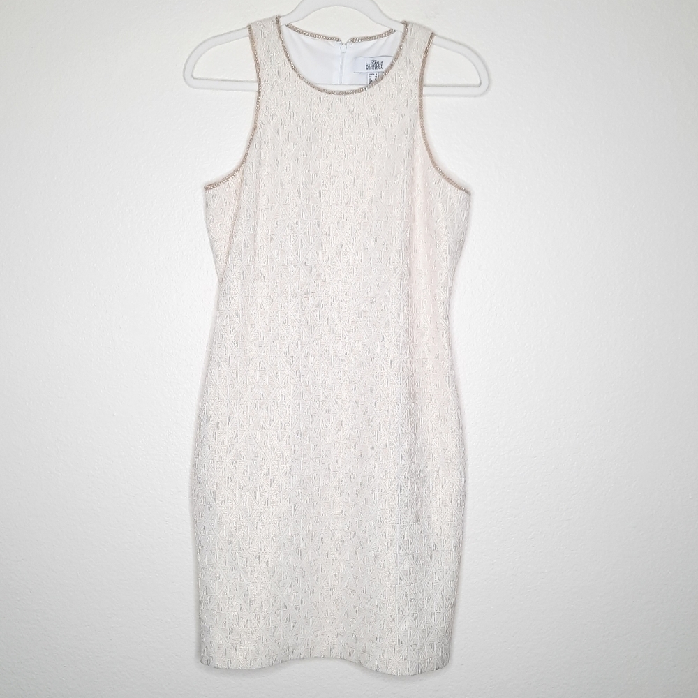 Belle Badgley Mischka Textured Cocktail Dress 8